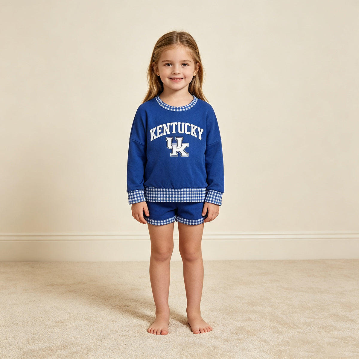 NEW RTS NO MOQ Vinyl GLS0164 Baby Girls Vinyl Long Sleeve Top Short Team Clothes Set