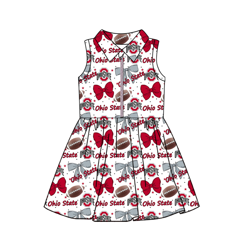 Custom moq 5 mix size milk silk summer teams baby girls clothes team bow sleeveless skirts sets and dress 3 and skirts-25.8.21