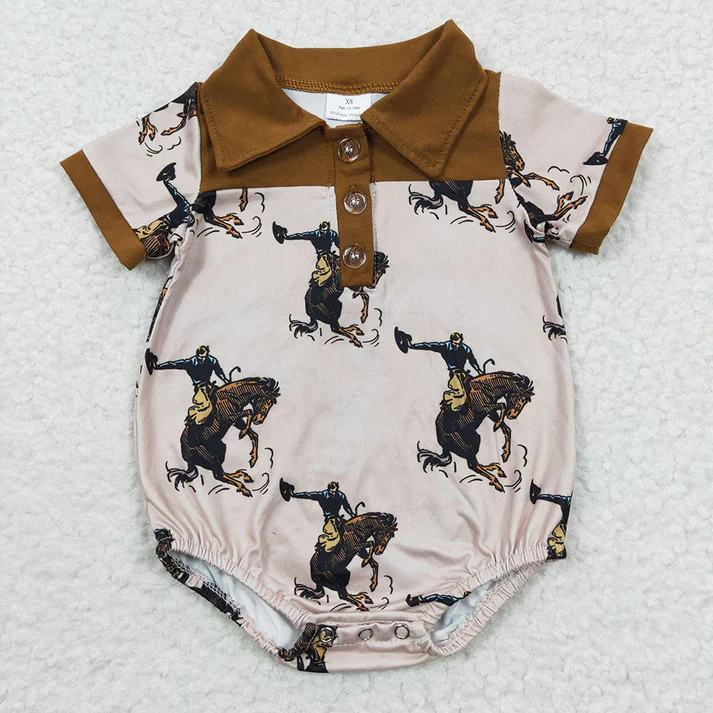 RTS NO MOQ Baby girls clothes Shorts Sleeve Romper Mixed Sizes