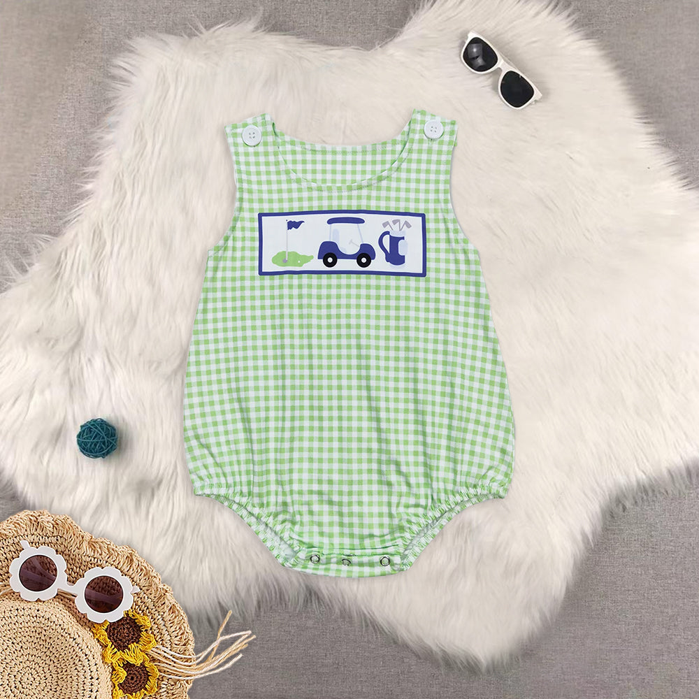 RTS NO MOQ Embroidery short-sleeved shorts suit & short-sleeved sets and romper