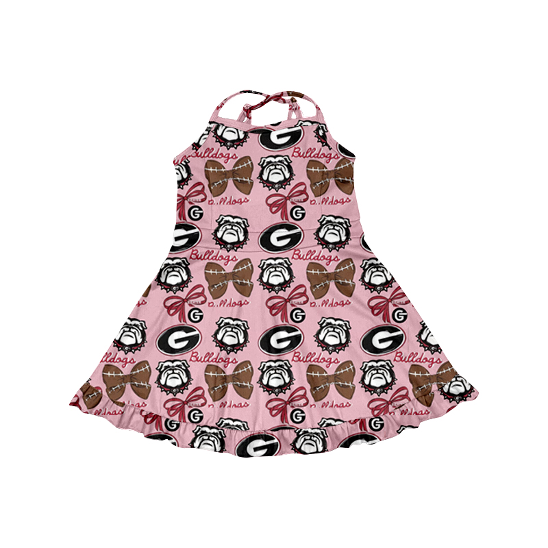 Custom moq 5 mix size milk silk summer teams baby girls clothes team bow sleeveless skirts sets and dress 3 and skirts-25.8.21