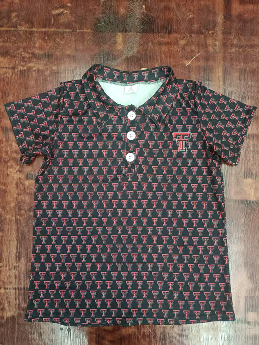 Custom moq 3 eta 6-7weeks baby boys clothes button short sleeve shirt