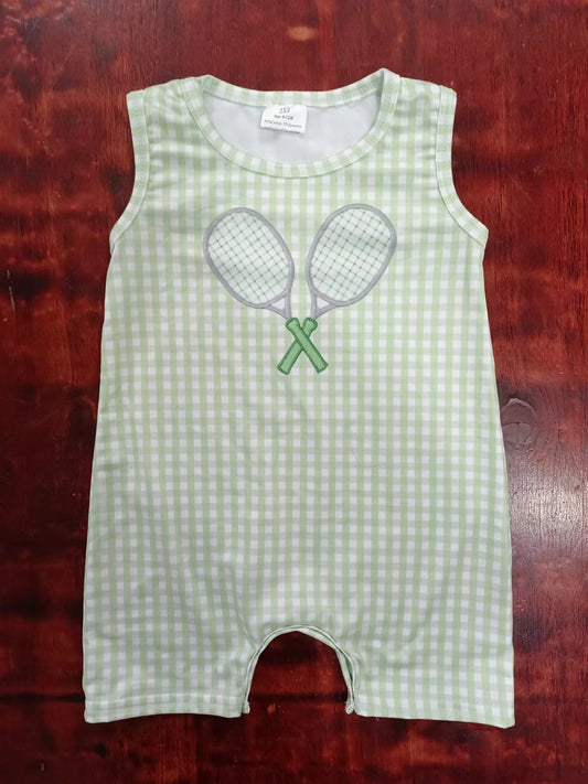 custom moq 5 eta 4-6weeks mix size baby boys clothes sleeveless summer Romper