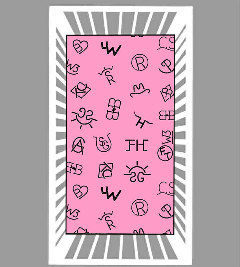 custom moq 5 mix size CYSE01 Baby Kids Striped Western Print Cute Crib sheet