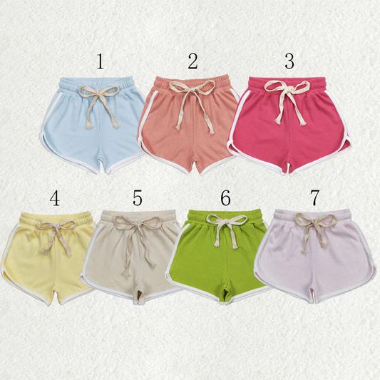 RTS NO MOQ Sibling Baby girls clothes Summer Shorts