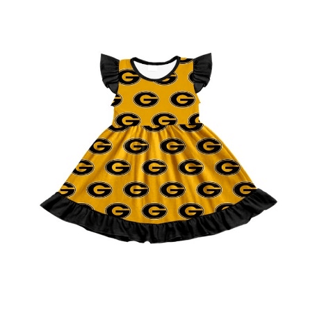 Deadline: May 10custom no moq eta 5-6week GG gold color summer dress