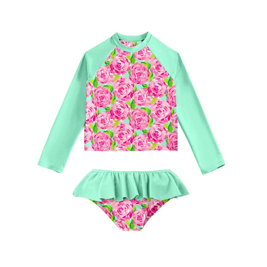 floral swimsuit