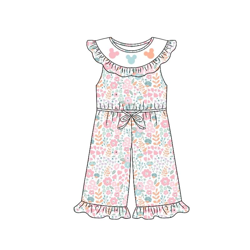 Summer girl's romper
