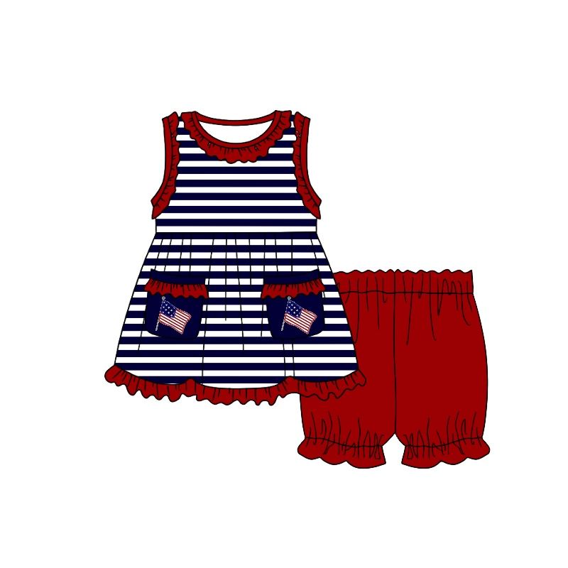Flag Pocket Stripe Set