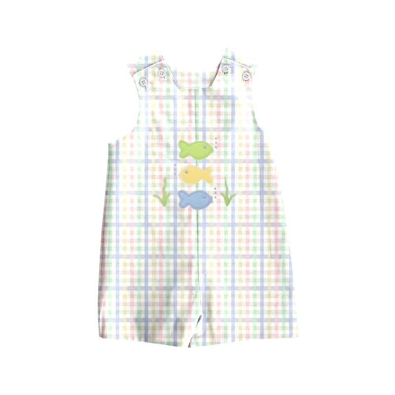 summer boy's romper
