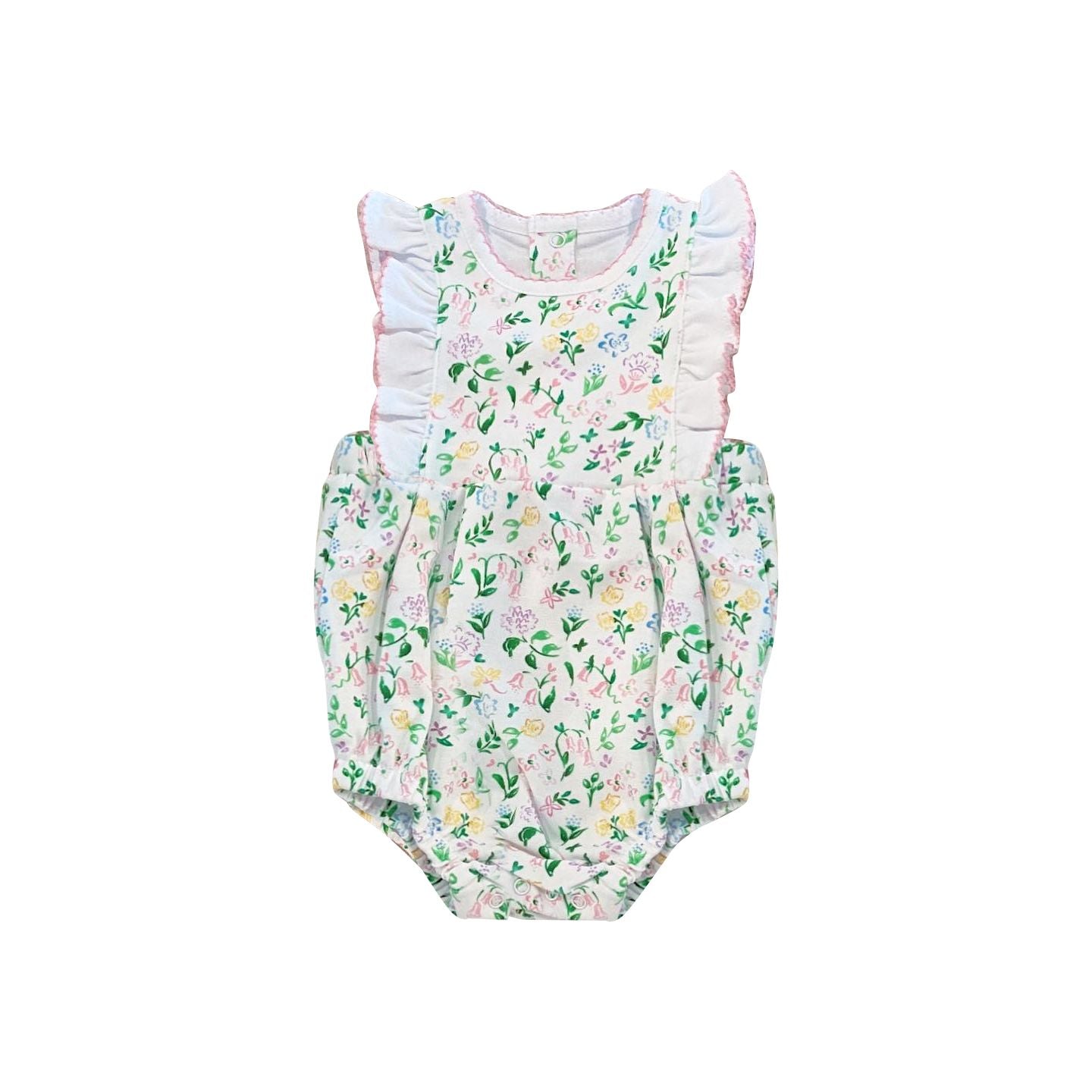 summer flower summer romper