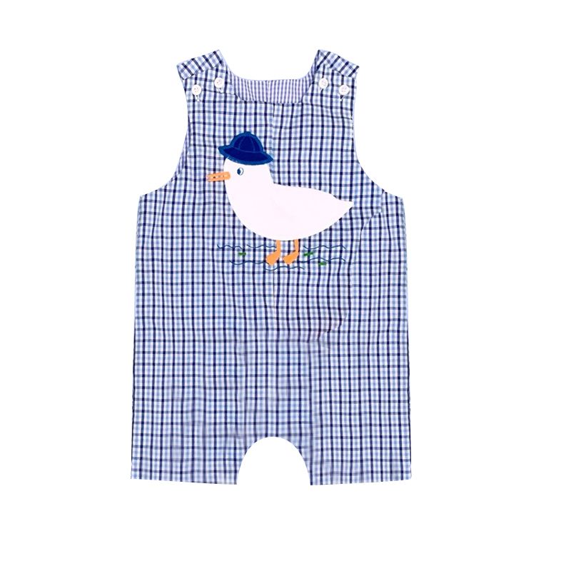 duck summer boy's romper