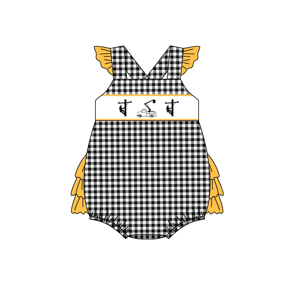 Summer girl's romper