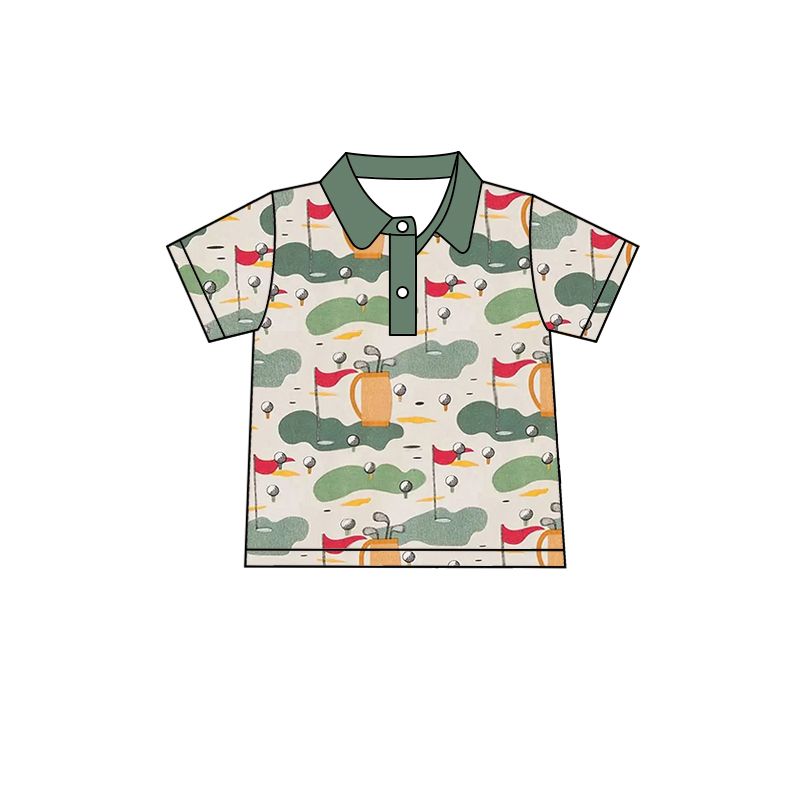Green boy's top