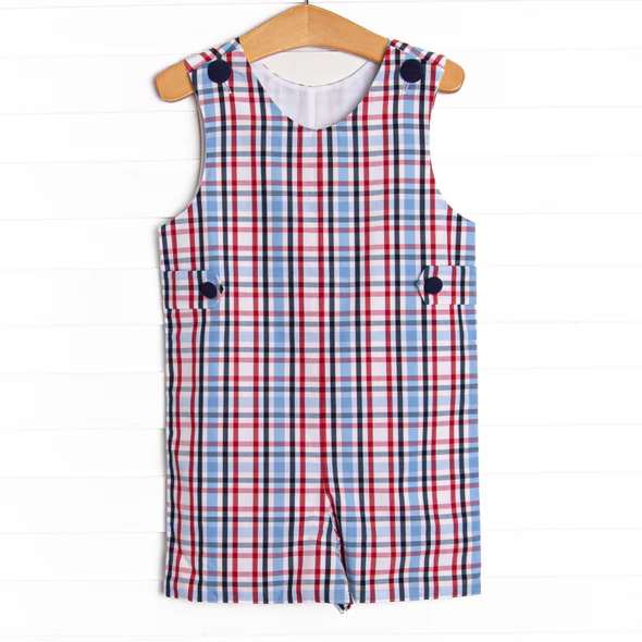 Girls striped boys' romper