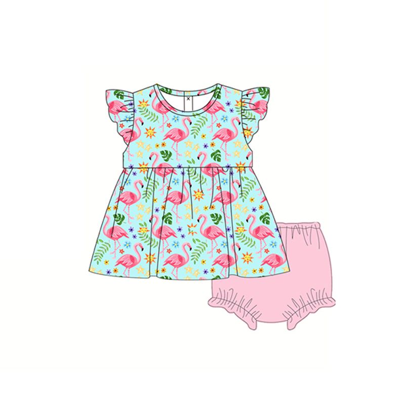 Flamingo Girl Suit