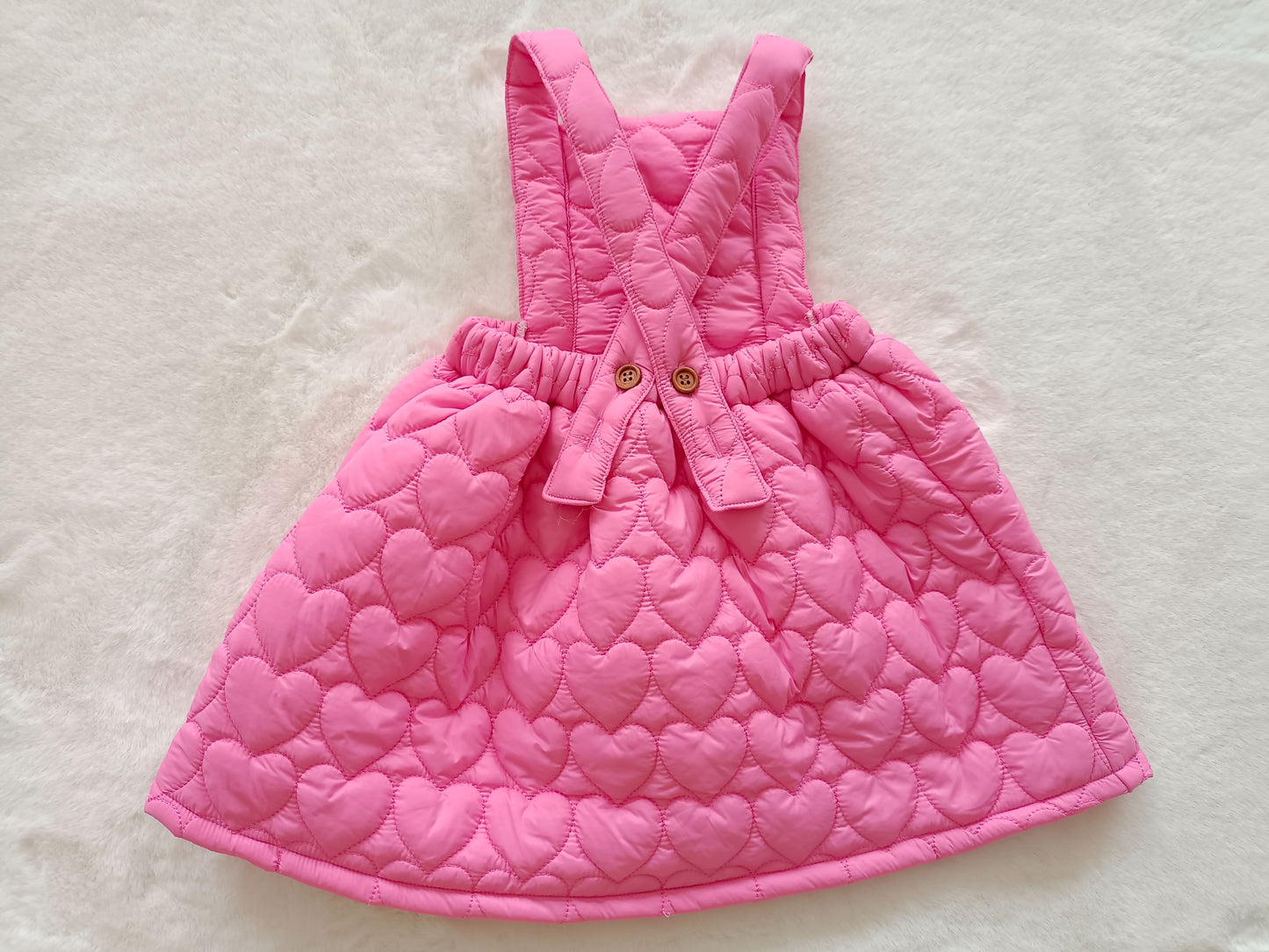 Love Pink Thin Cotton Suspender Dress