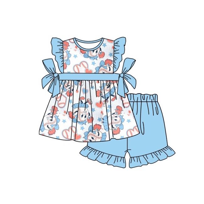 bow girl suit