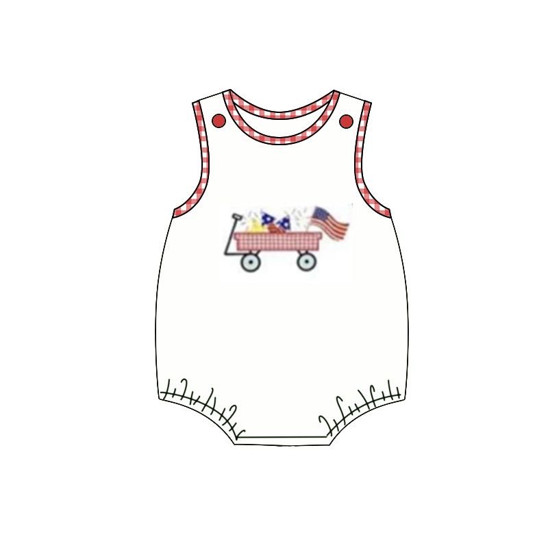 summer boy's romper