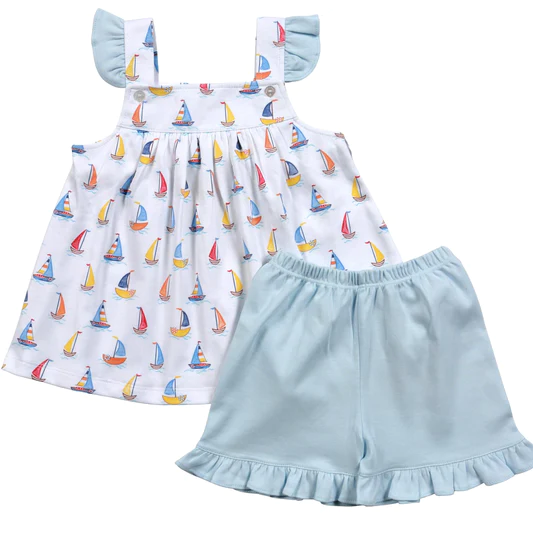 sailing girl suit