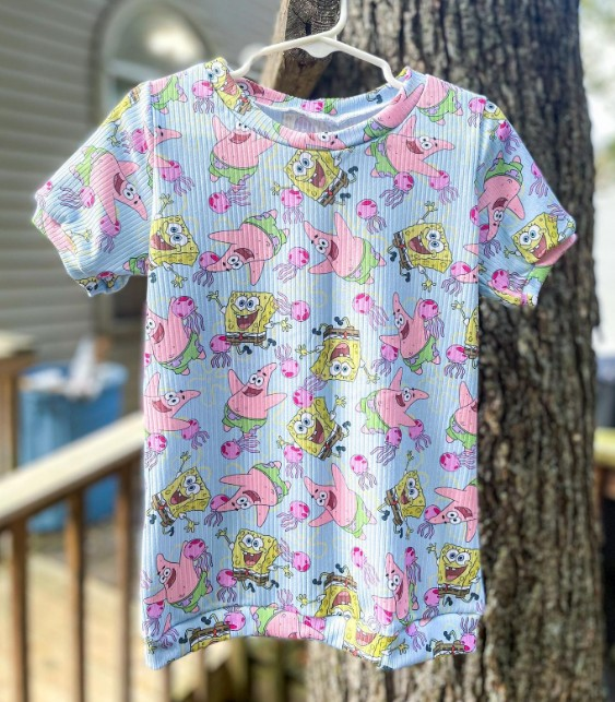 Underwater World Spongebob Top