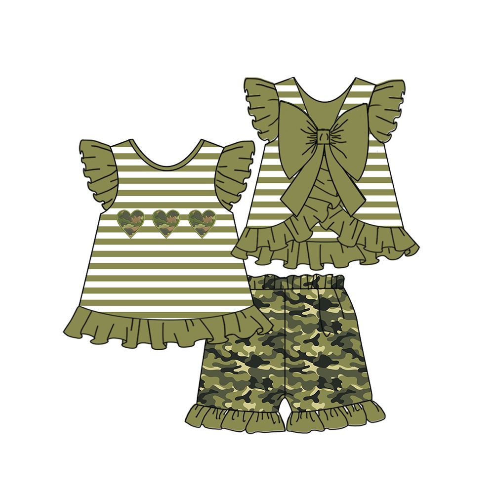 Three hearts girl set