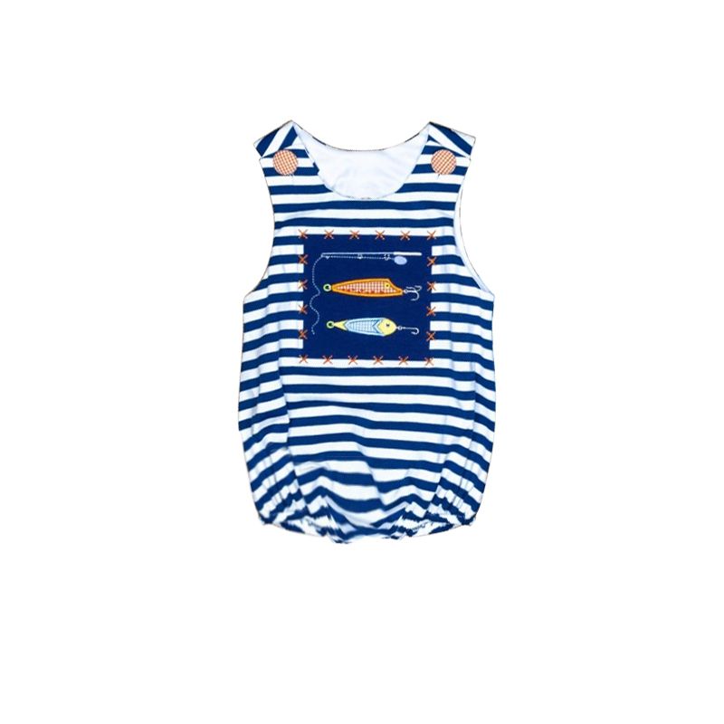 Three Fishes Summer Boys' Romper Suit