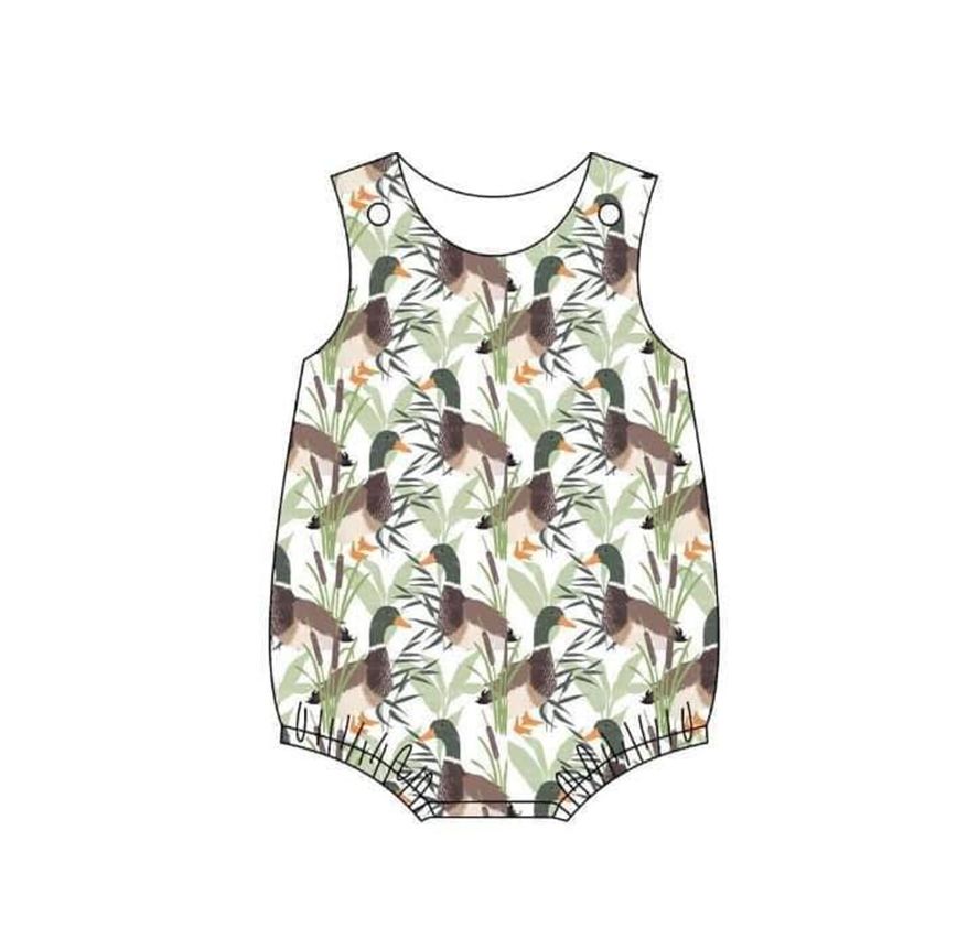 duck boys romper
