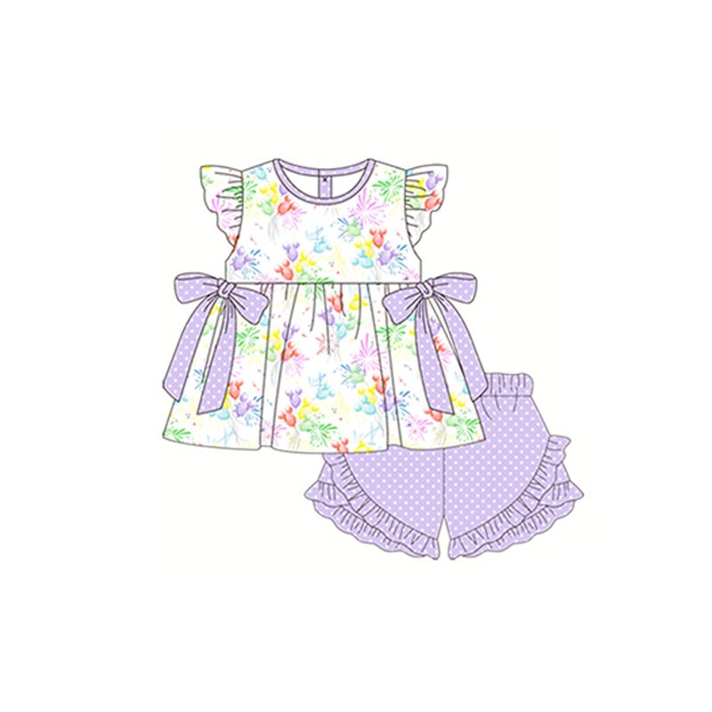 Purple Idea Girls Suit