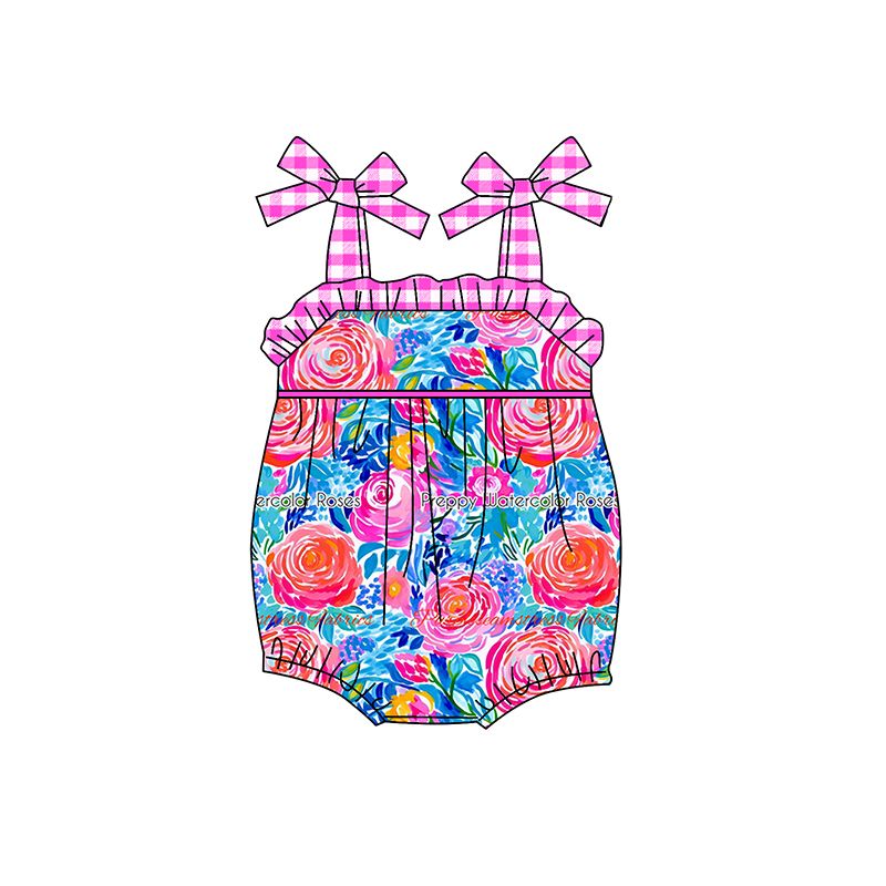 Flamingo summer romper