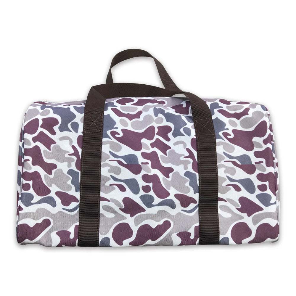RTS NO MOQ Sibling Bags Young Adult Camo Print Gym Bag Casual Outdoor Carry Bag