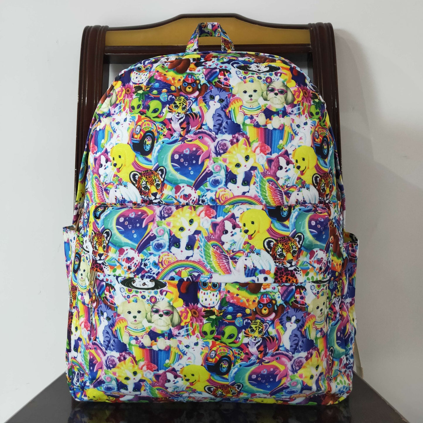 RTS NO MOQ（In Stock ) LISA FRANK Backpack