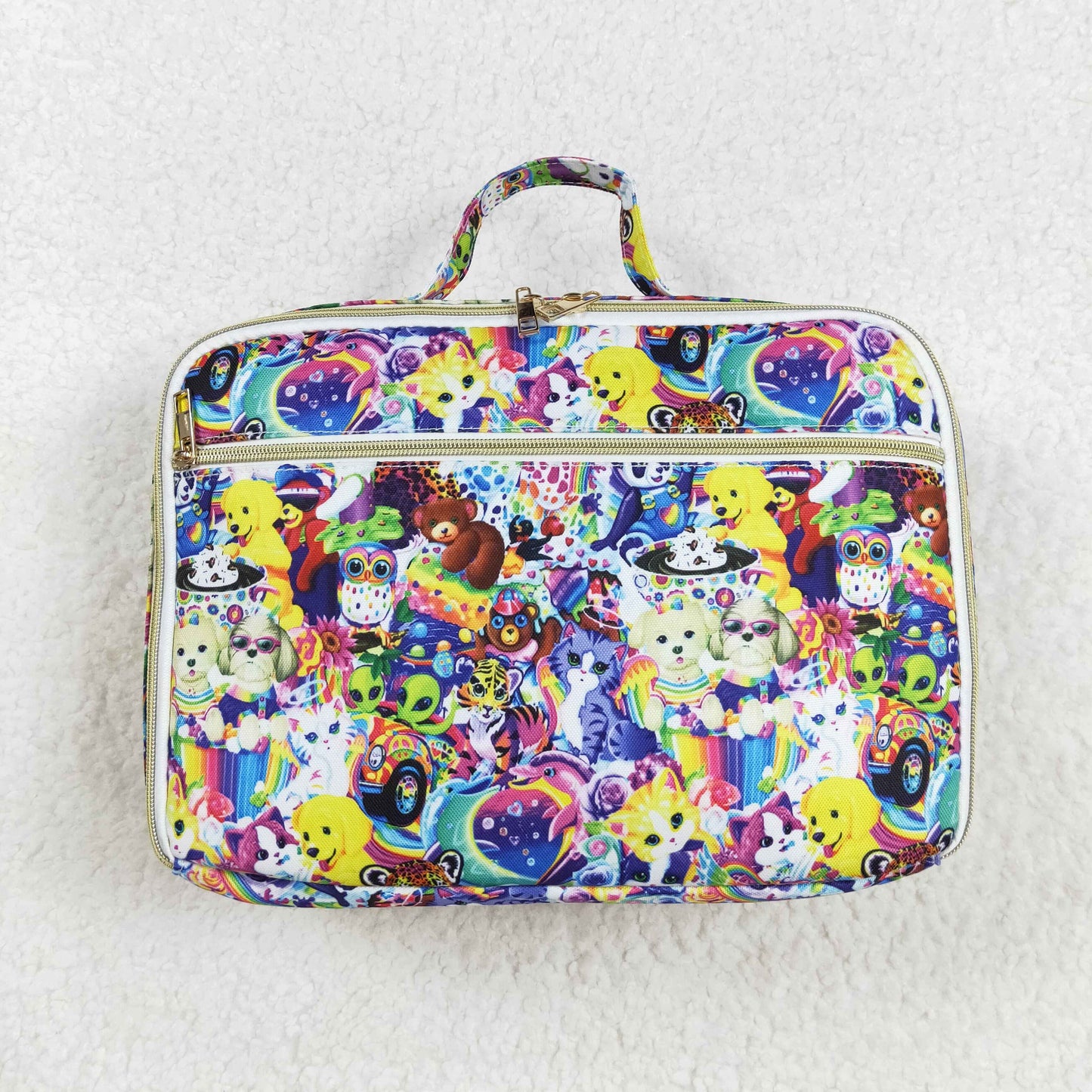 RTS NO MOQ baby girl clothes floral lunch box