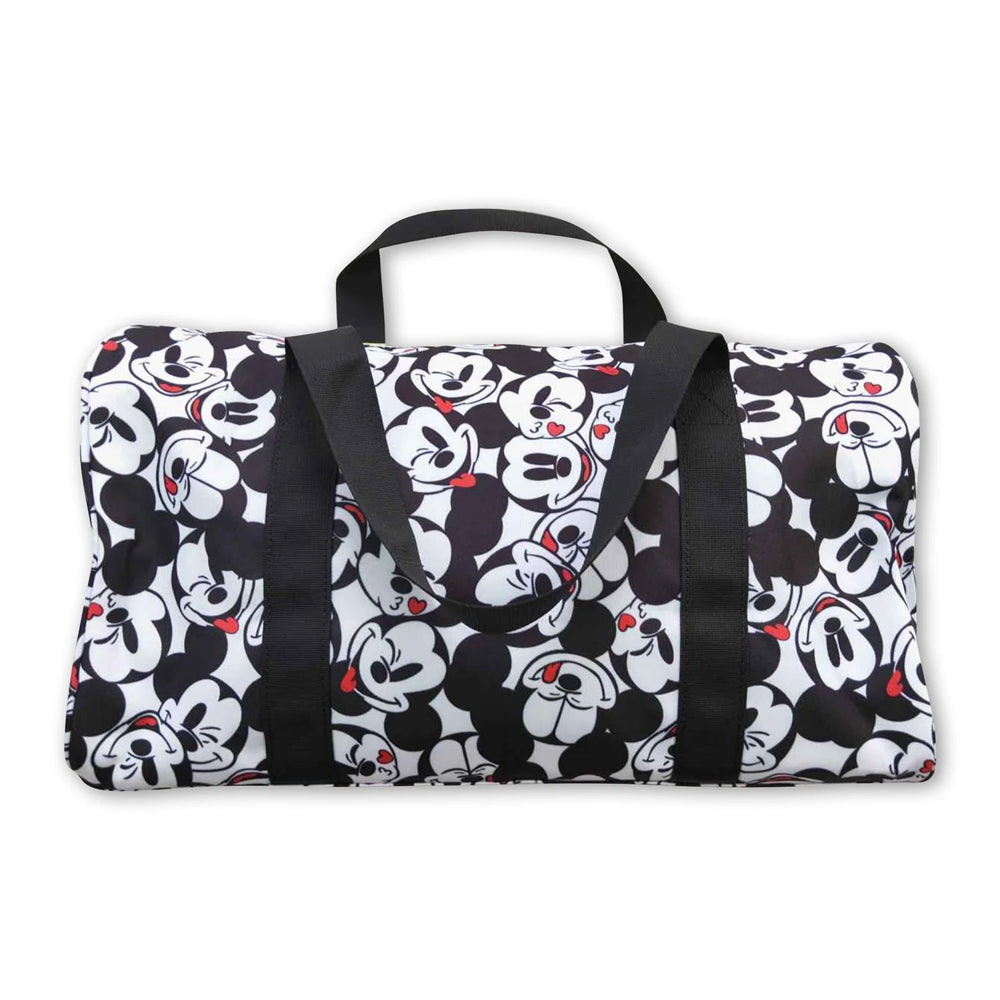 RTS NO MOQ Sibling milk silk Cute Clothes Baby Kids Print Strap Zip Backpack Bag