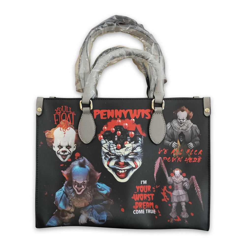 RTS NO MOQ Sibling milk silk Cute Clothes Baby Kids Halloween Print Strap Zip Backpack Bag