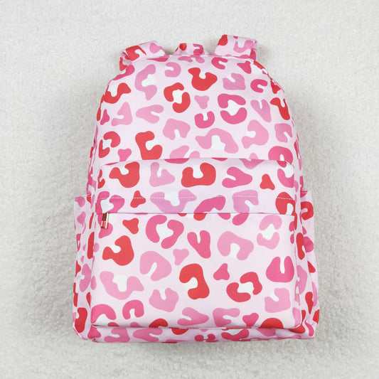 BA0150 Leopard Pink Backpack