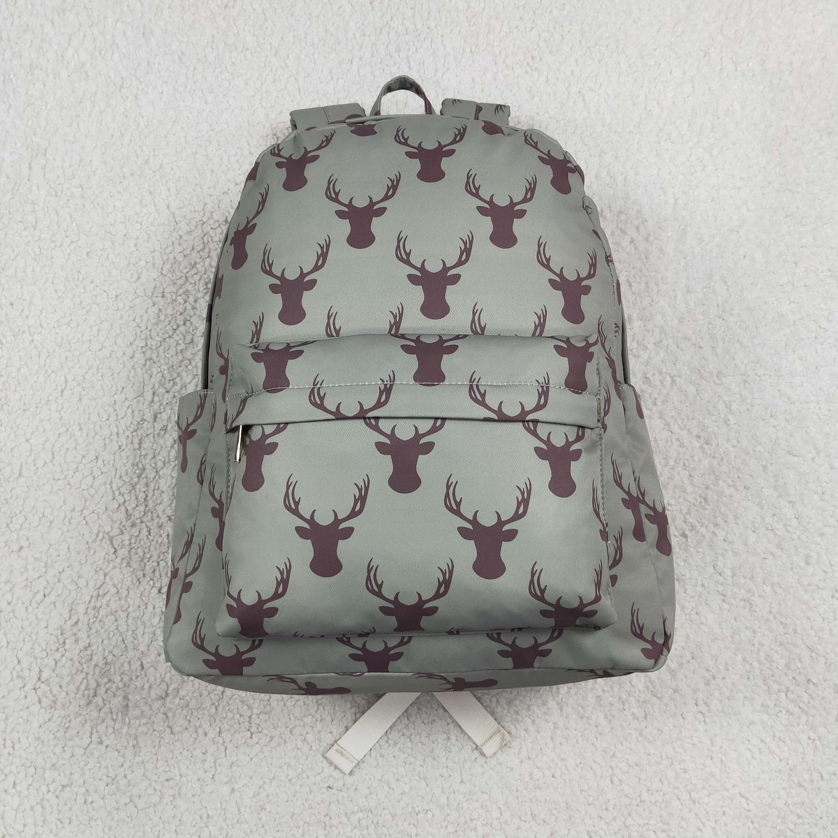 NEW RTS NO MOQ Bag BA0171 Baby Kids Green Deer Print Backpack
