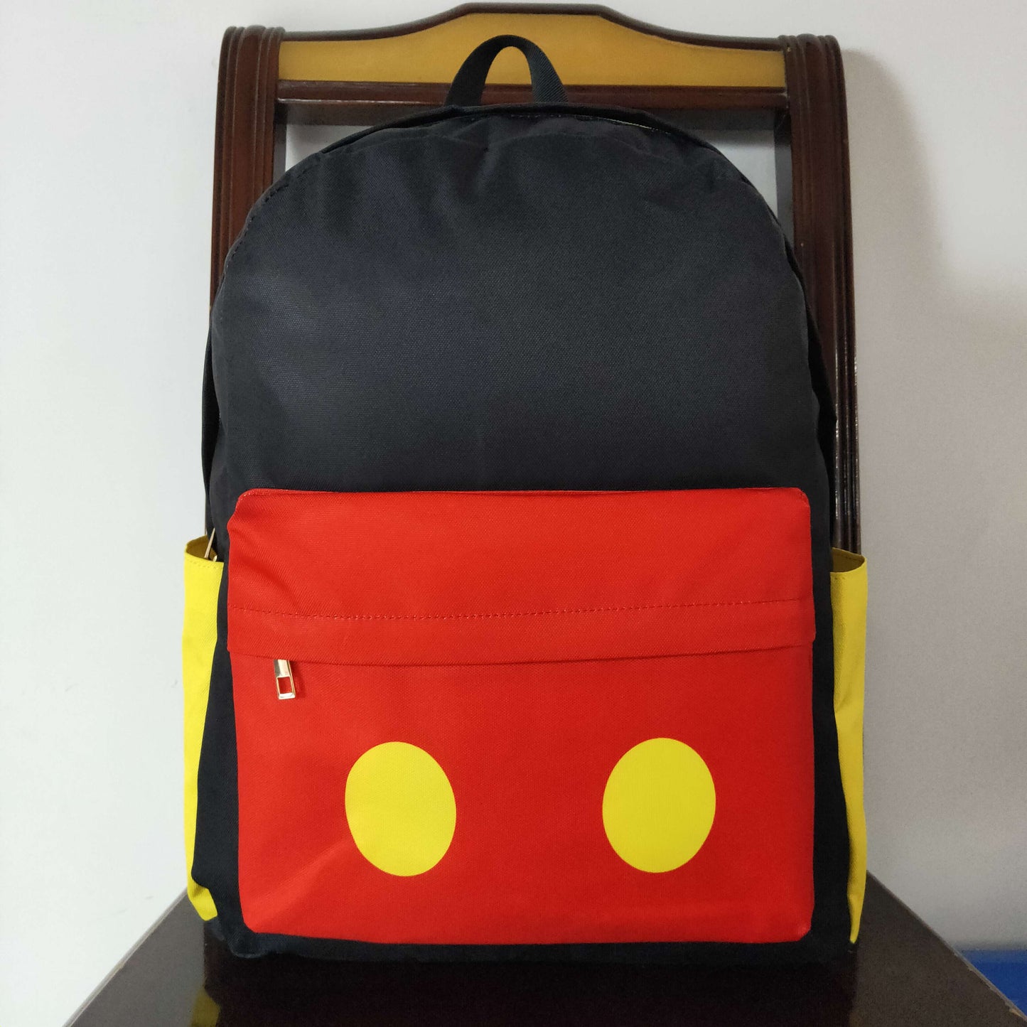 Cute Clothes BA0184 Baby Kids Black Red Backpack Back Bags