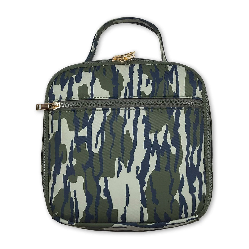 RTS NO MOQ Sibling milk silk Baby Kids Camo Print Backpacks Bags Boxes