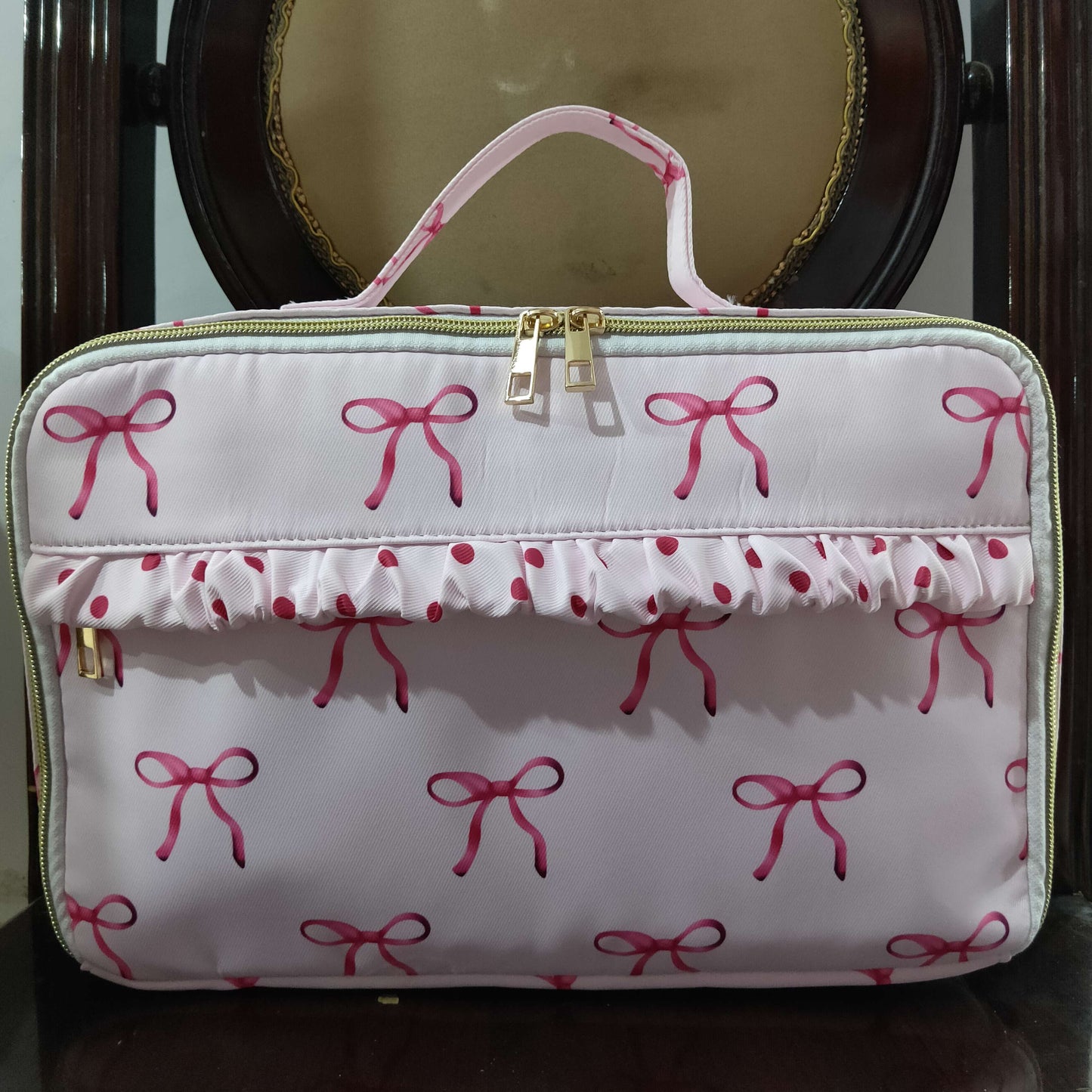 RTS NO MOQ baby girl clothes floral lunch box