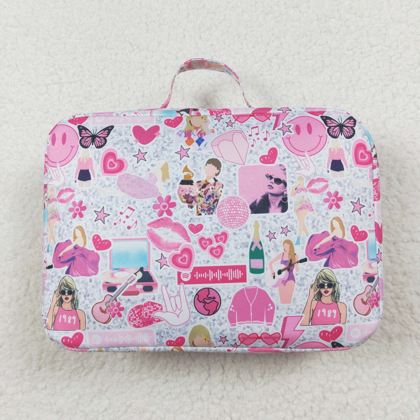 RTS NO MOQ baby girl clothes floral lunch box