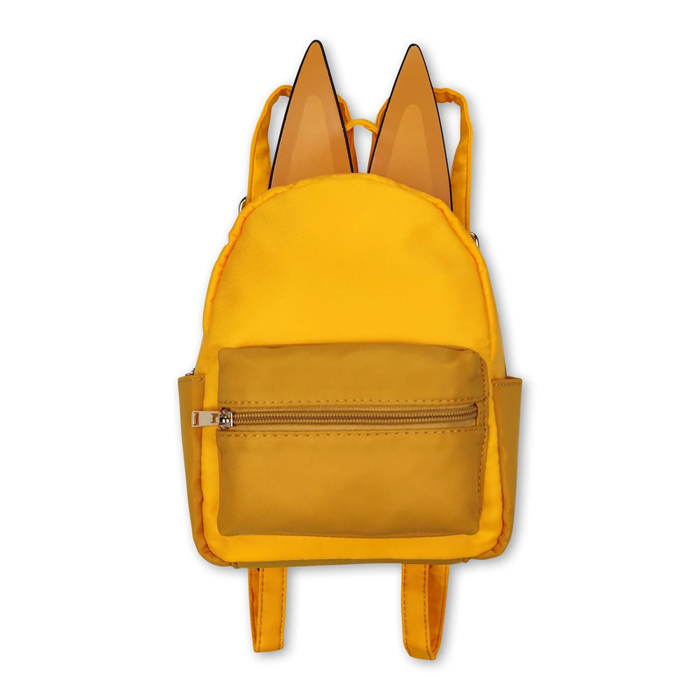 RTS NO MOQ Sibling milk silk Cute Clothes  Baby Kids Print Zipper Strap Backpack Bag