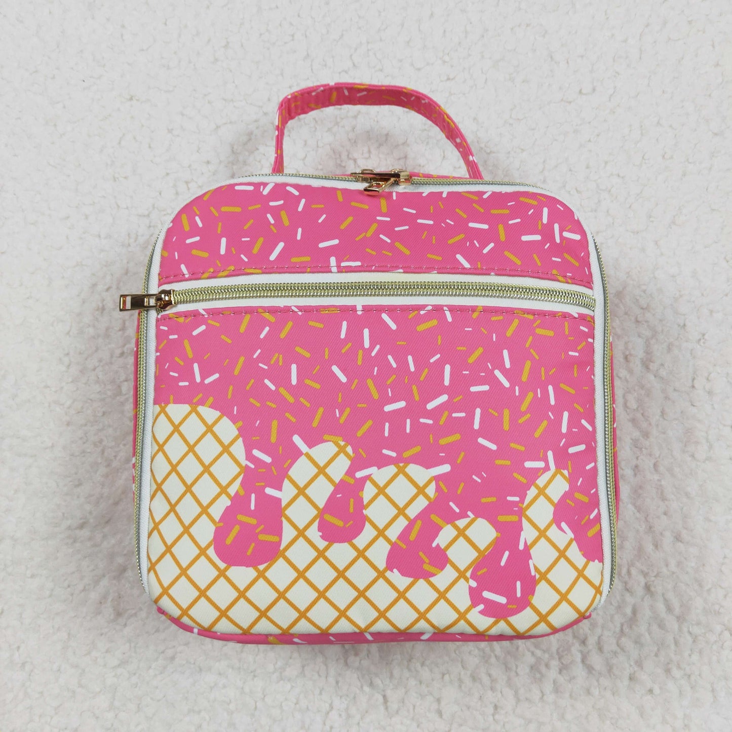 RTS NO MOQ baby kids clothes team pink kids backpack and lunch box
