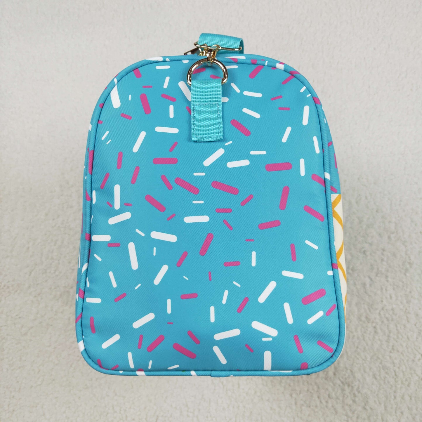 RTS NO MOQ BA0304 Waffle Ice Cream Green Gym Bag