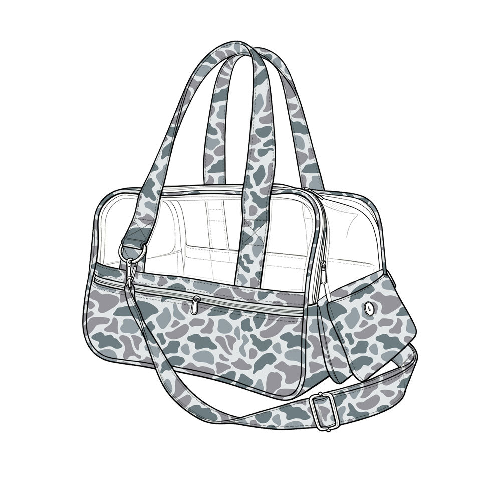 (Preorder new) No moq Baby Kids Camo Space Capsule Print Space Capsule Pet Bags Boxes