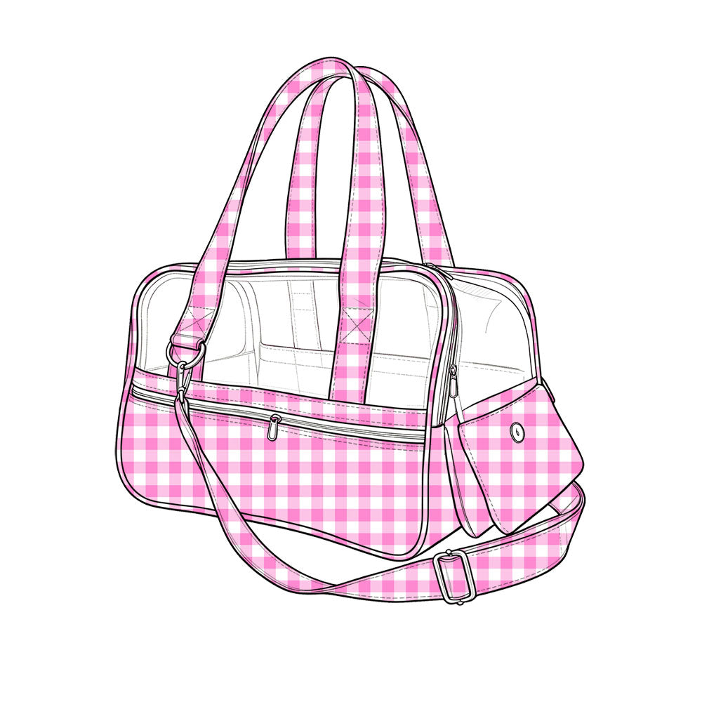 (Preorder new) No moq Baby Kids Checked Space Capsule Print Space Capsule Pet Bags Boxes