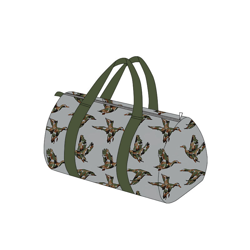 (Preorder new) No moq Baby Kids Camo Ducks rint Backpack Duffle Bag Insulated Lunch Box