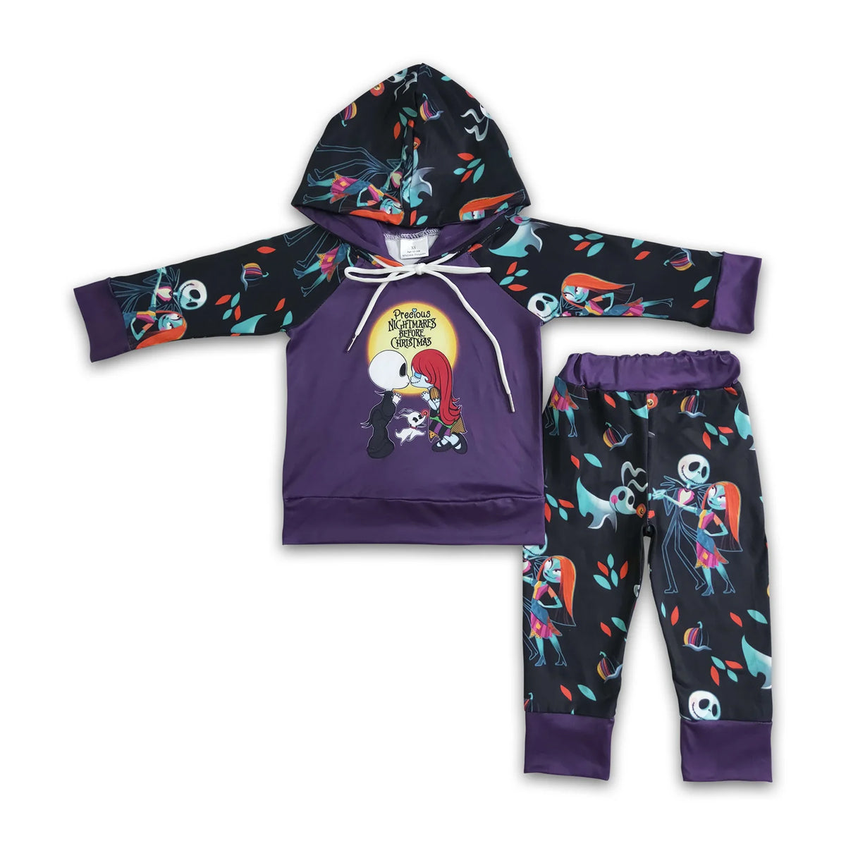 RTS NO MOQ Sibling baby boy clothes hooded long sleeve Clothes Sets