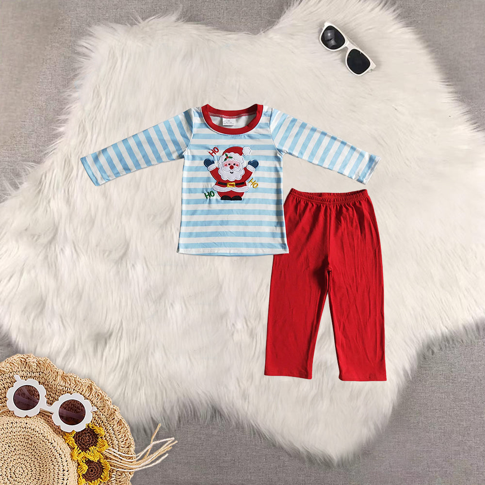 RTS NO MOQ Baby kid Christmas long-sleeved trousers suit & romper