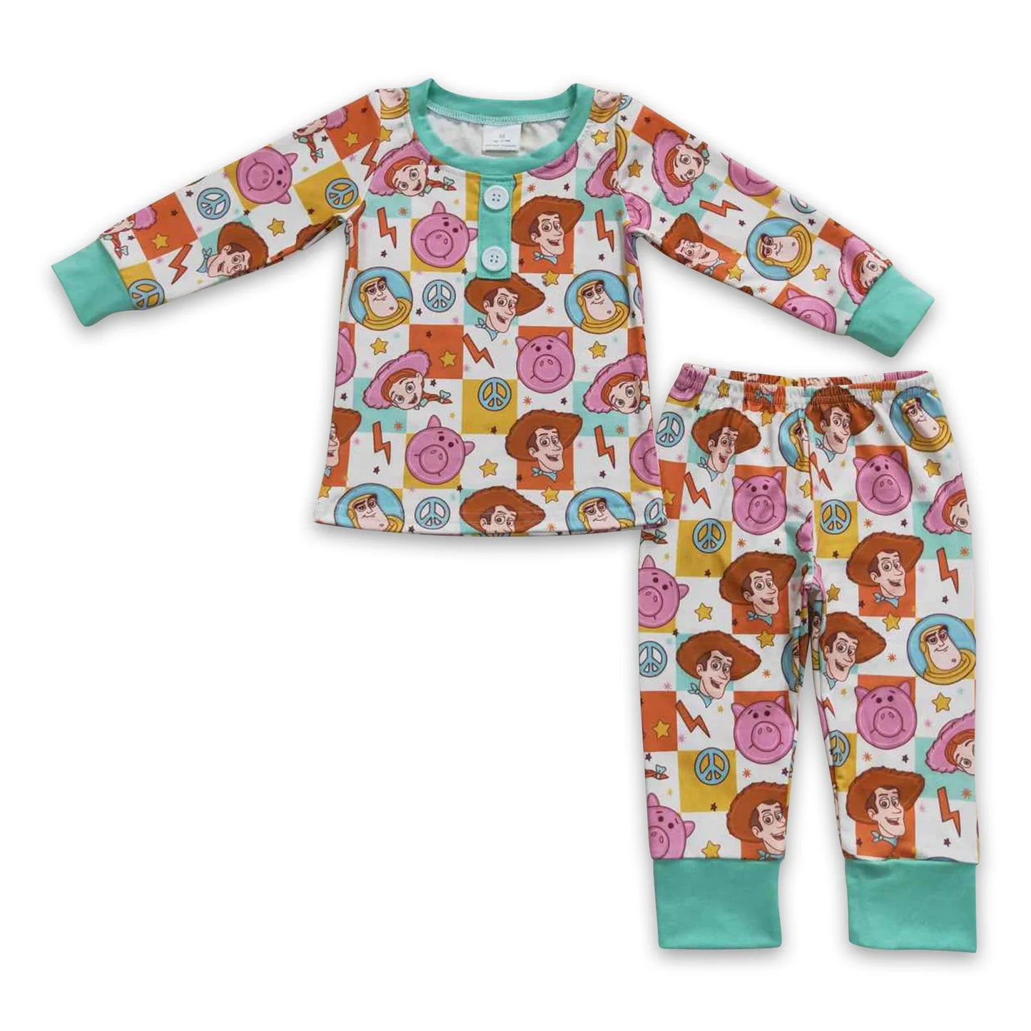 RTS NO MOQ Sibling milk silk Cute Clothes Baby Boys Girls Bamboo Long Sleeve Top Pants Pajamas Clothes Sets